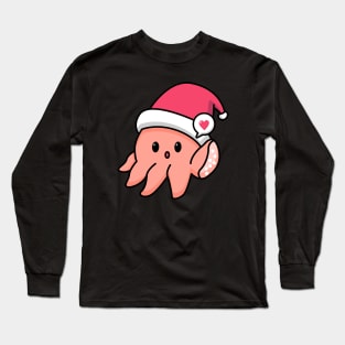 Octopus xmas Long Sleeve T-Shirt